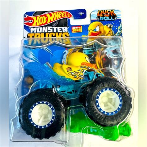 Mattel Other Hot Wheels Monster Trucks New For 224 Duck N Roll Poshmark