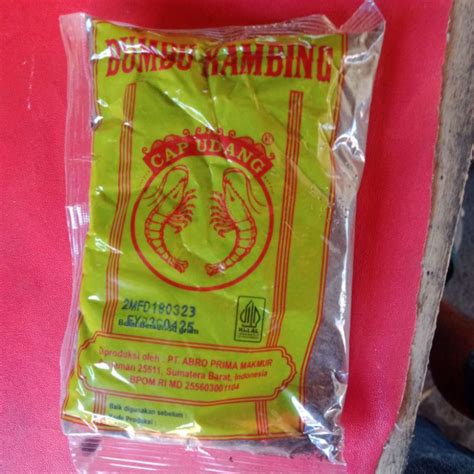 Jual BUMBU KAMBING CAP UDANG 50gr BUMBU RENDANG BUMBU GULAI DAGING