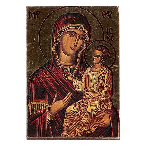 Mother Mary printed icon | online sales on HOLYART.com