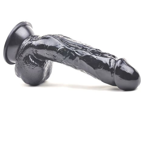 Big Black Suction Cup Dildo