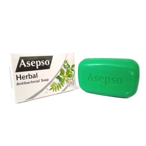 Asepso Herbal Antibacterial Soap 150g Amela Pharmacy