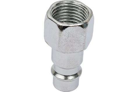Переходник ЗУБР Профессионал 1/4"F - рапид штуцер 64914-1/4 - выгодная ...