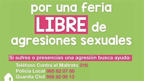 Los Barrios Reaccionará Ante Casos De Agresiones Sexuales En La Feria