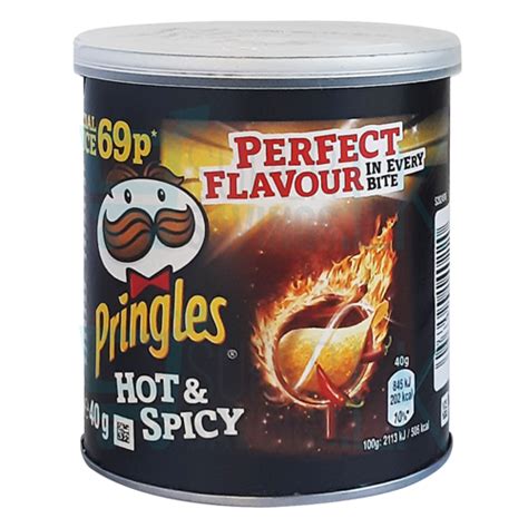 Pringles Hot Spicy UK 40g Supersavings