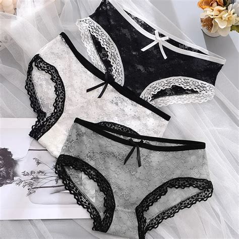 Girl S Sexy Floral Lace Panties Women Lingerie Colors S M L Xl Women S