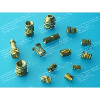 Brass Threaded Inserts For Plastics Shenzhen Honoble Precision Parts