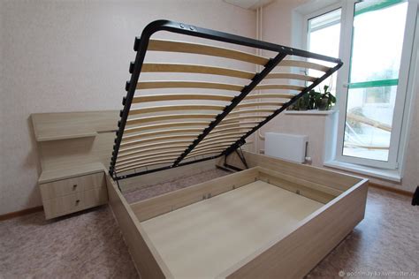 Кровать с подъемным механизмом + шкаф с тумбами в интернет-магазине на ...
