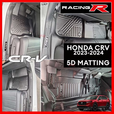 Honda Crv Cr V 2023 2024 Oem Deep Dish Matting 9d With Extension High Material Thailand