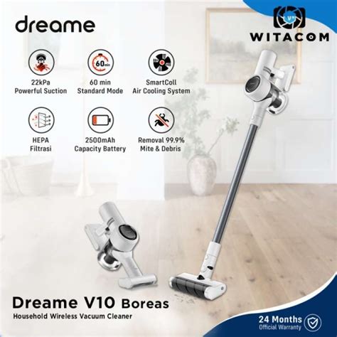 Promo Dreame V10 Boreas Wireless Vacuum Cleaner Handheld Cordless ...