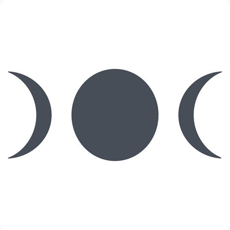 Moon Phase Symbol 8344391 Vector Art At Vecteezy