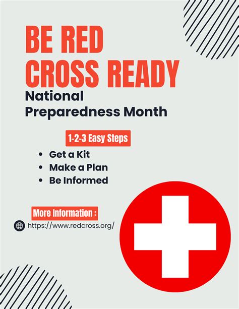 National Preparedness Month Be Red Cross Ready City Of Atwater