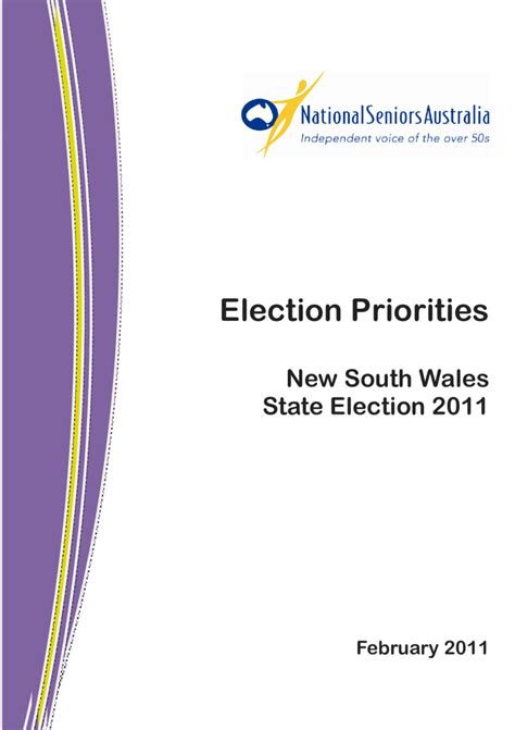 Nsw State Election Policy Document Productive Ageing Institute