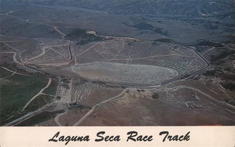 Laguna Seca Race Track Monterey, CA Postcard