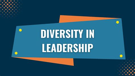 Diversity In Leadership