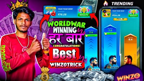 Winzo World War Trick Risk Gameplay Win Winzo World War Winning