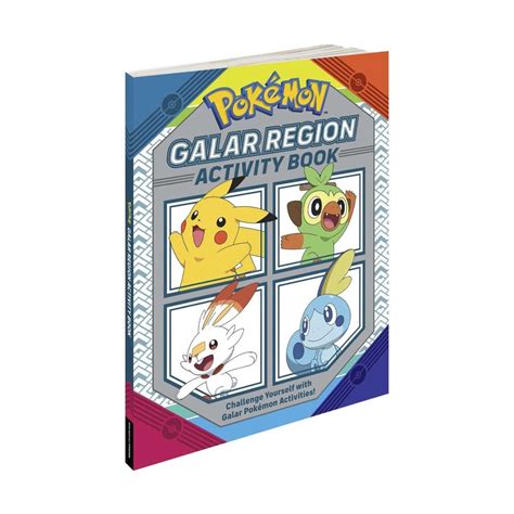 Pokémon Official Galar Region Activity Book | Pokémon Center Official Site