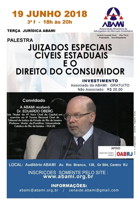 Ter A Jur Dica Palestra Juizados Especiais C Veis Estaduais E O