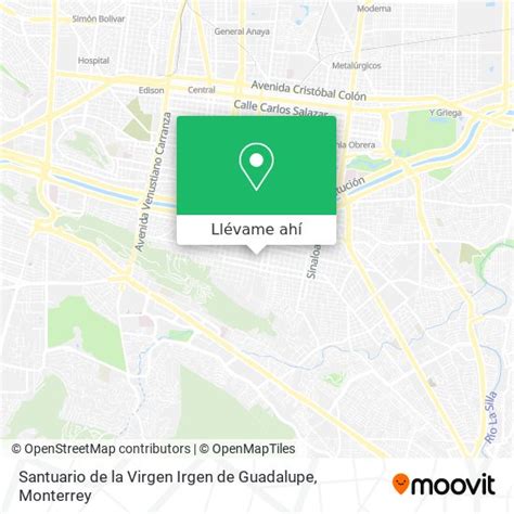 Cómo llegar a Santuario de la Virgen Irgen de Guadalupe en Monterrey