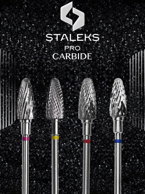 Staleks Carbide Nail Drill Bits Professional Quality