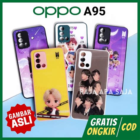 Jual SOFT CASE BTS OPPO A95 A 95 Karakter Casing Kesing Silicon