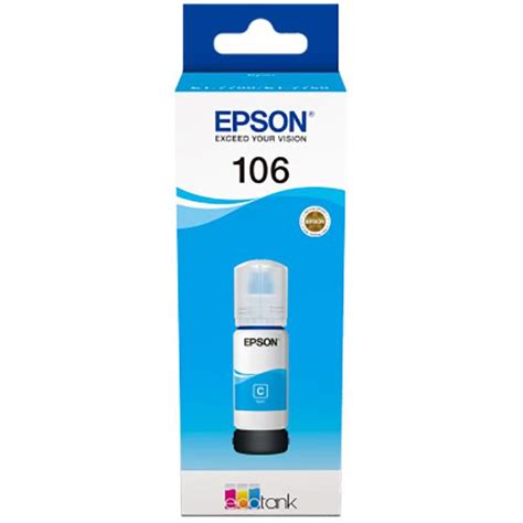 Epson Ecotank Cyan Ink Bottle Eu Supplies