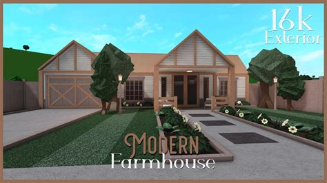 Bloxburg House Ideas 2 Story Farmhouse