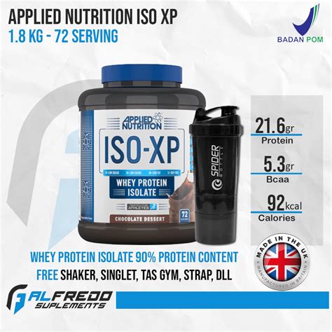 Jual Applied Nutrition Iso Xp Whey Protein Isolate Iso Xp Serv No