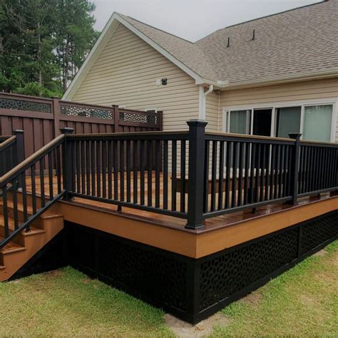 Deck Skirting Ideas You Ll Love July Deck Designs Backyard