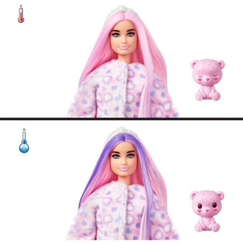 Mu Eca Y Accesorios Barbie Cutie Reveal Oso De Peluche Teddy Con