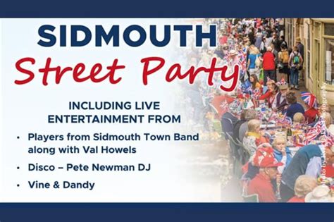 Kings Coronation Street Party Organised By Sidmouth Chamber Of Commerce