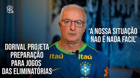 DORIVAL JUNIOR PROJETA PREPARAÇÃO PARA JOGOS DAS ELIMINATÓRIAS E PEDE