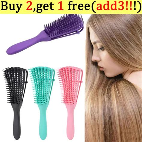 BROSSE DÉMÊLANTE POUR Cheveux Peigne Pour Cuir Chevelu Outil De Salon