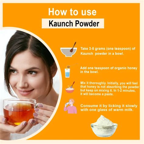 Brijbooti Kaunch Seed White Powder Kaunch Beej Safed Powder Mucuna