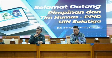 PPID UIN Salatiga Visits PIH UIN Jakarta For Public Relations