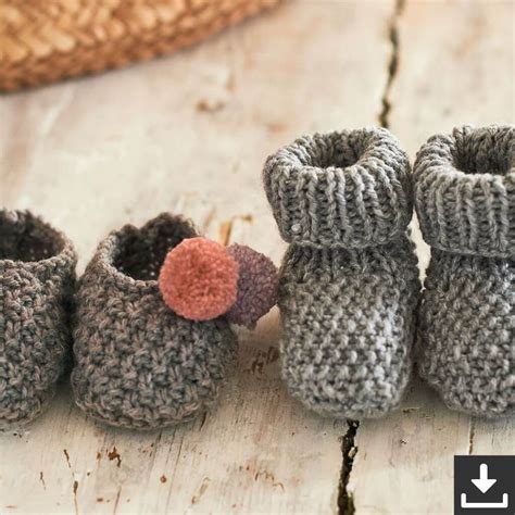 Erkunden Sie Unsere Perlmuster Babyschuhe Strickanleitung Rico Design