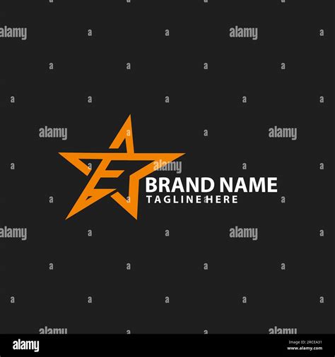 letter E with star racing logo design vector Stock Vector Image & Art - Alamy