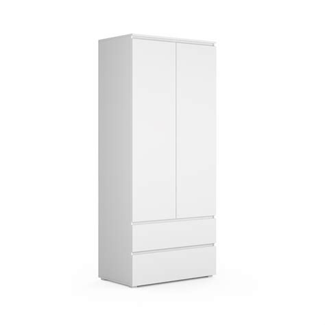 Шкаф распашной A-a mebel 90x204x50 см 2 створчатый с полками ЛДСП цвет ...