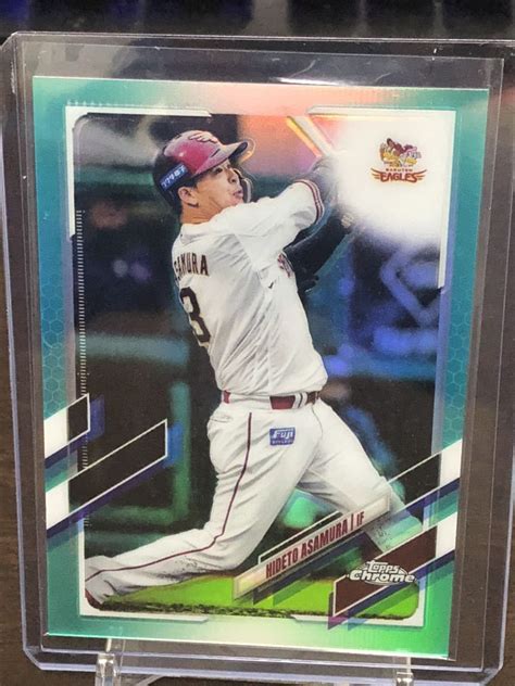 Yahooオークション 浅村 栄斗 2021 Topps Chrome Npb パラレルカ