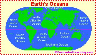 Earth's Oceans - EnchantedLearning.com