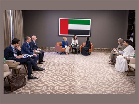 Noura Al Kaabi Meets With Italys Undersecretary Of Ministry Of Foreign