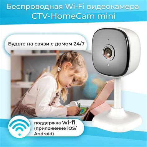 Камера видеонаблюдения CTV CTV-HomeCam mini 1080P - купить по низким ...