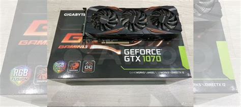 Видеокарта gigabyte gtx 1070 8gb купить в Воскресенске | Электроника ...
