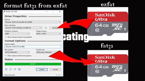 How To Format File System Exfat To Format Fat32 Easy YouTube