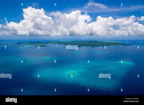 Coral Reefs Island Paradise Palau Micronesia Stock Photo Alamy