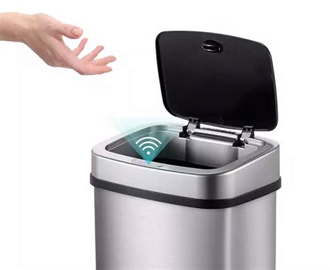 Обзор Xiaomi Ninestars Stainless steel Sensor Trash Can: умное мусорное ...