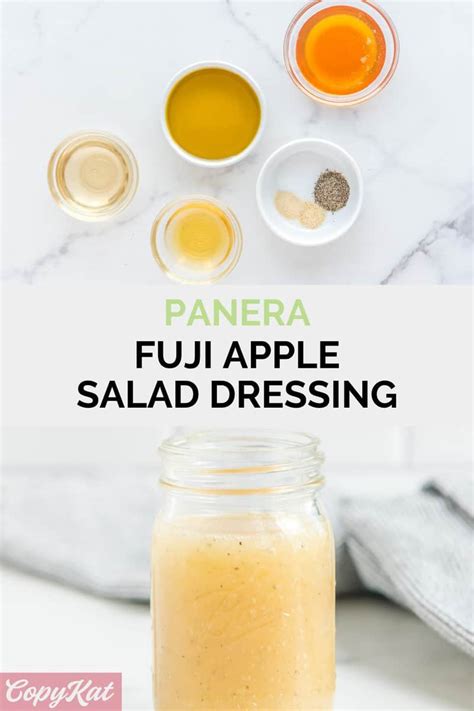 Panera Fuji Apple Salad Dressing - CopyKat Recipes