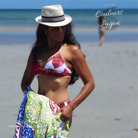 Bikini Push Up Floral Star Couleurs Lagon