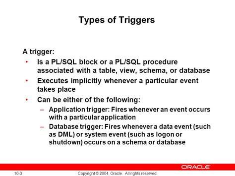 Explain Different Type Of Triggers In Pl Sql Mayra Has Dillon