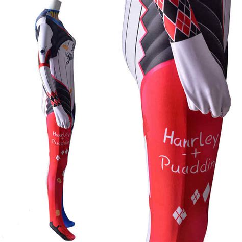 Game Overwatch D Va Harley Quinn Cosplay Costume Suicide Squad