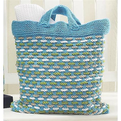 25 Free Knit Tote Bag Patterns Youll Love Knitting